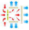 Luftreiniger mit Hepafilter